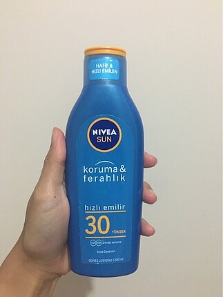 Nivea güneş koruyucu krem