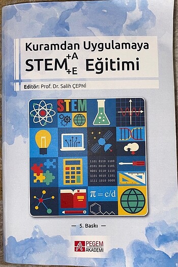 Kuramdan Uygulamaya STEM Eğitimi Pegem Akademi- Salih Çepni