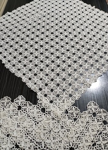 Dantel masa örtüsü/salon takimi