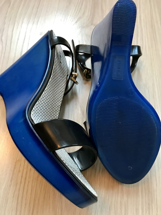 39 Beden mavi Renk Furla Sandalet
