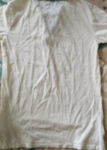 Beyaz Pamuklu Erkek Polo Tişört - Görsel 8