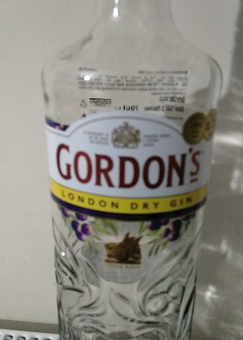 Gordon's London Dry Gin koleksiyonluk şişe - Görsel 3
