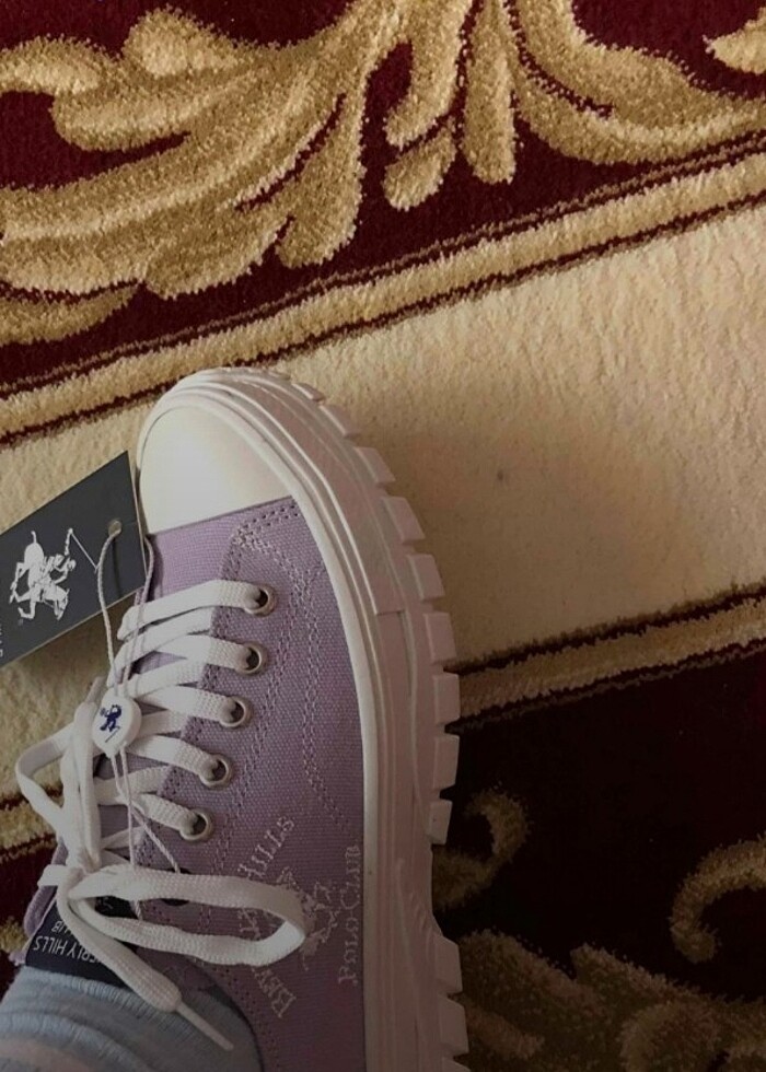 Lila sneaker  beverly hills - Görsel 2