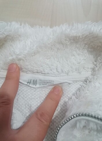 H&M H&M sweat krem rengi 8 10 yaş için uygun