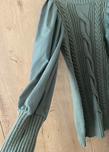 Bohem Örgü Kadın Kazak - Görsel 2