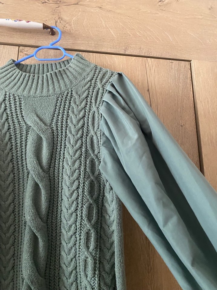 Bohem Örgü Kadın Kazak - Görsel 4