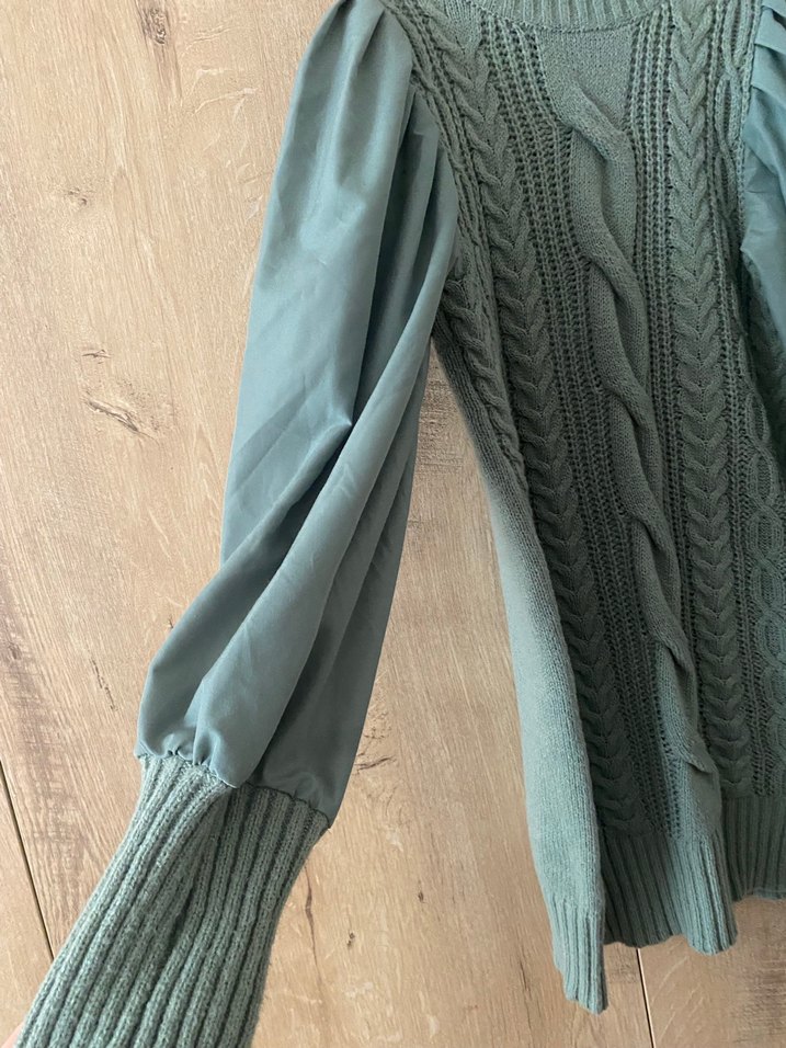 Bohem Örgü Kadın Kazak - Görsel 2