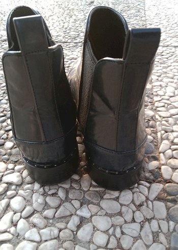 Kadın Lacivert Bot - Görsel 5