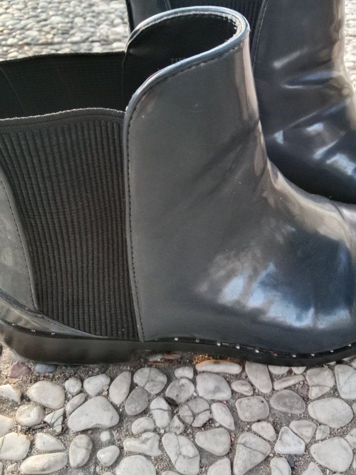 Kadın Lacivert Bot - Görsel 4