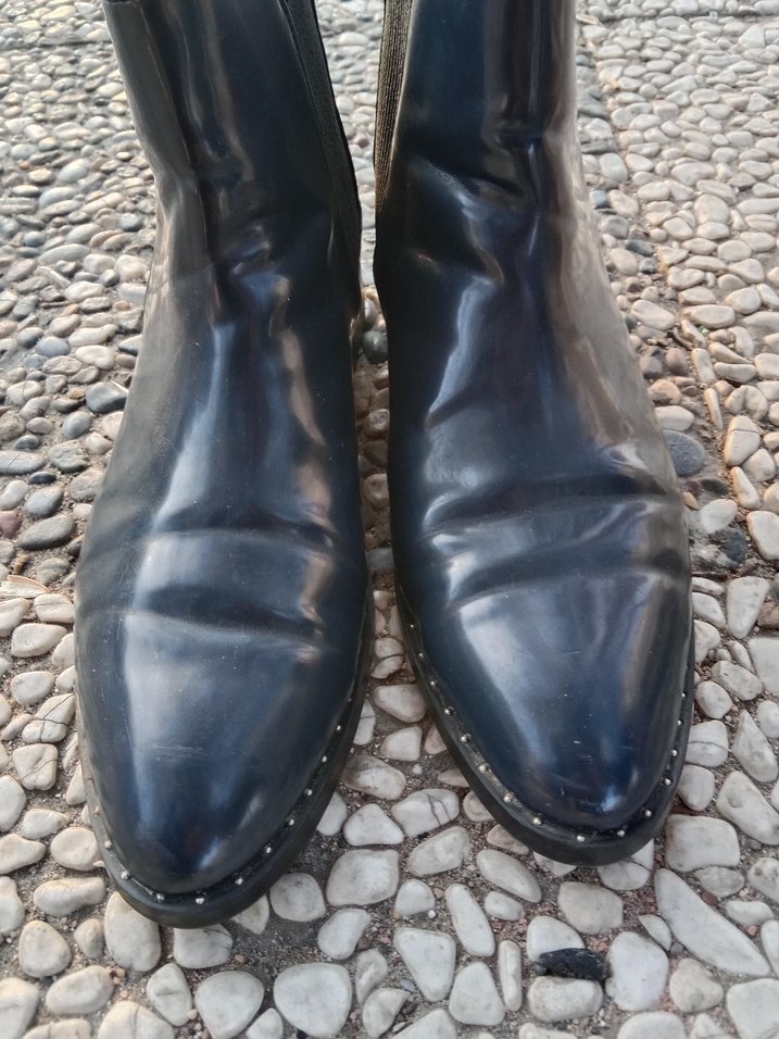 Kadın Lacivert Bot - Görsel 2