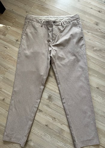 40 Beden ten rengi Renk Massimo Dutti Slim Fit Erkek Pantolon