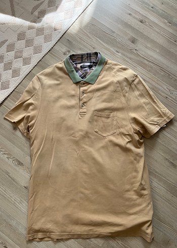 xxl Beden çeşitli Renk Bej Kısa Kollu Düğmeli Erkek Gömlek ve tshirt