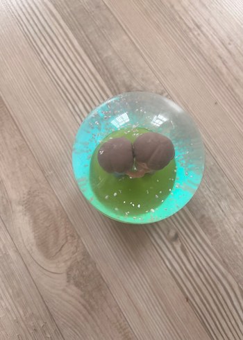 Kişiye Özel Fotoğraflı Pembe Kar Küresi - Görsel 7