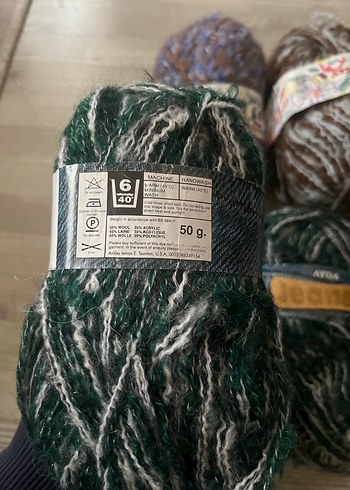 Bohem Tarzda Renkli El Örgü İplikleri - Görsel 2