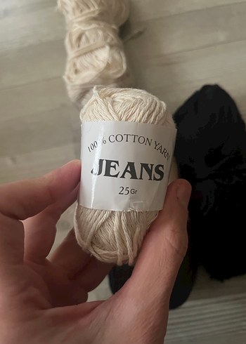 Bohem Tarzda Ayda Koton İplik Seti - Görsel 2