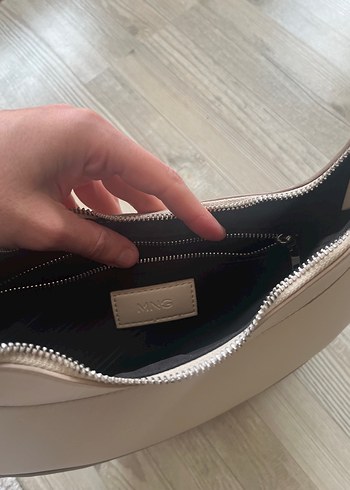 Bej Deri Minimalist Kadın Çanta - Görsel 4