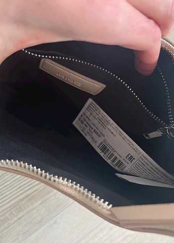 Bej Deri Minimalist Kadın Çanta - Görsel 3