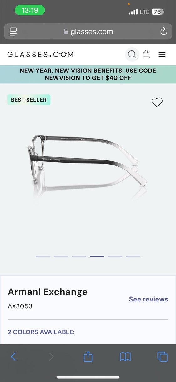 Armani Exchange Şeffaf Gri Kadın Gözlüğü - Görsel 5