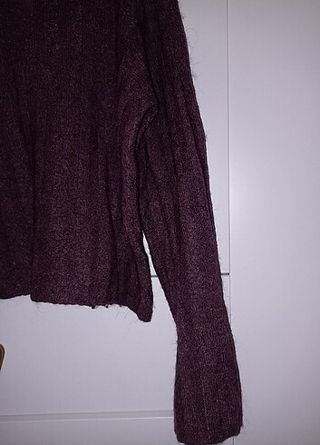 H&M H&M Bordo kadın kazak