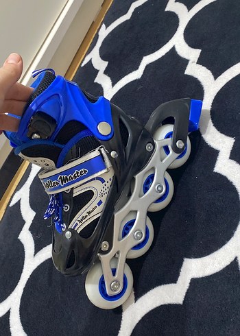 Mavi Yılan Desenli Erkek Kaykay Patenleri - Görsel 4