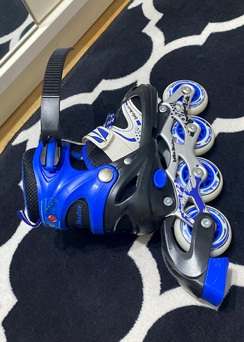 Mavi Yılan Desenli Erkek Kaykay Patenleri - Görsel 6