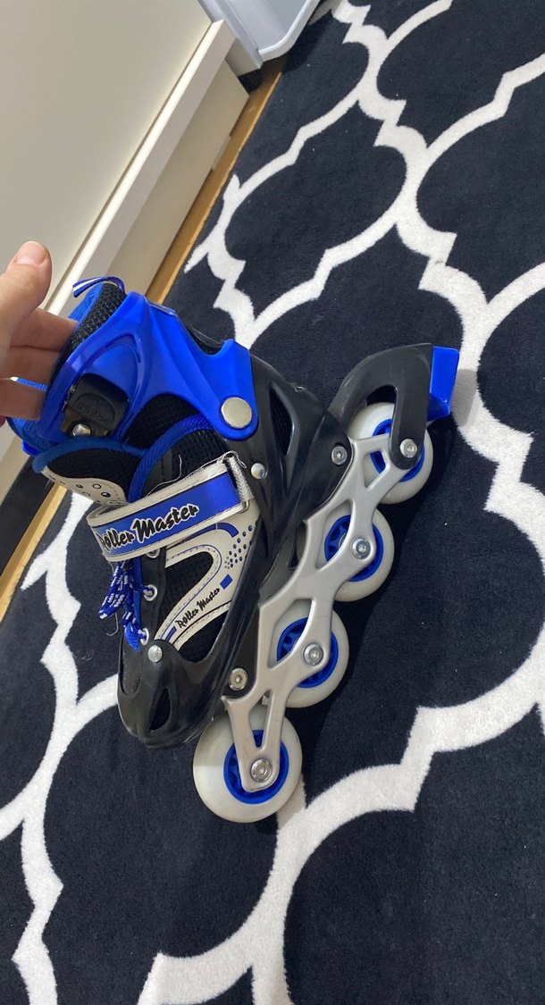 Mavi Yılan Desenli Erkek Kaykay Patenleri - Görsel 4