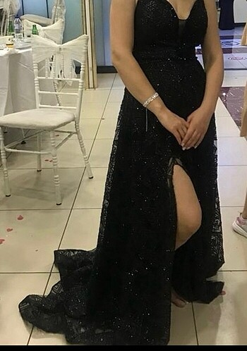 Siyah elbise - Görsel 2