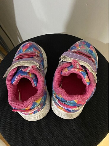 24 Beden mor Renk Işıklı çocuk ayakkabısı
