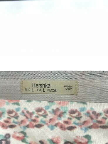 l Beden çeşitli Renk Bershka Mini Etek %70 İndirimli.