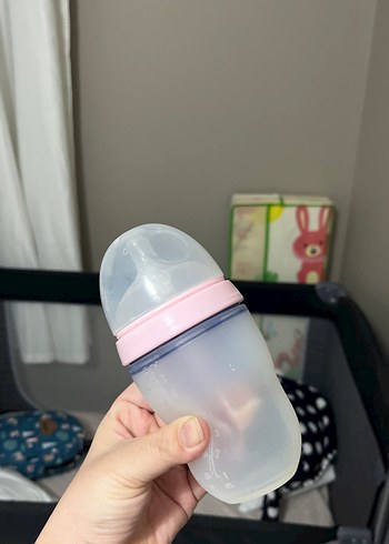 Comotomo Pembe Bebek Biberonu - Görsel 3