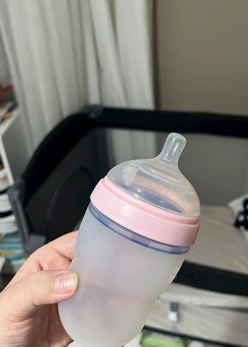 Comotomo Pembe Bebek Biberonu - Görsel 4