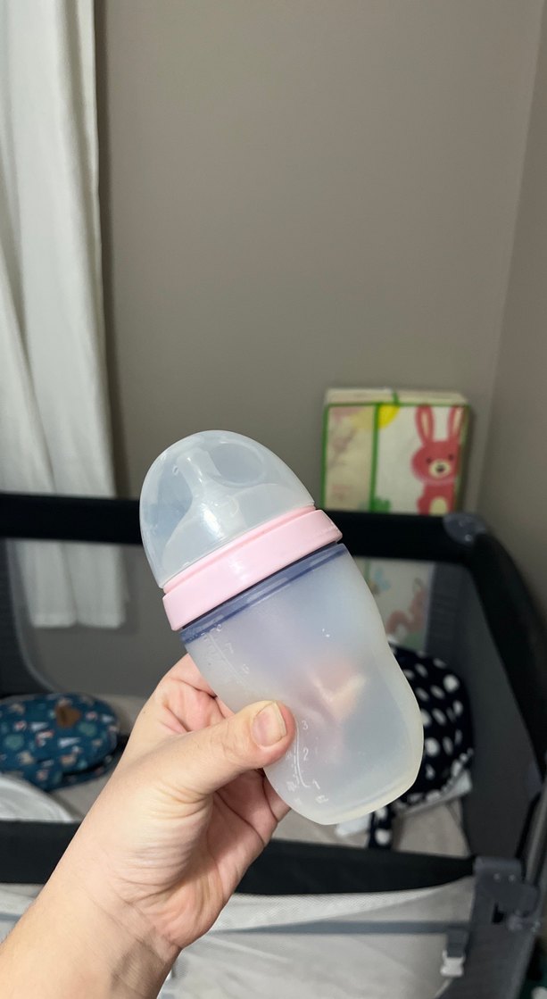 Comotomo Pembe Bebek Biberonu - Görsel 3