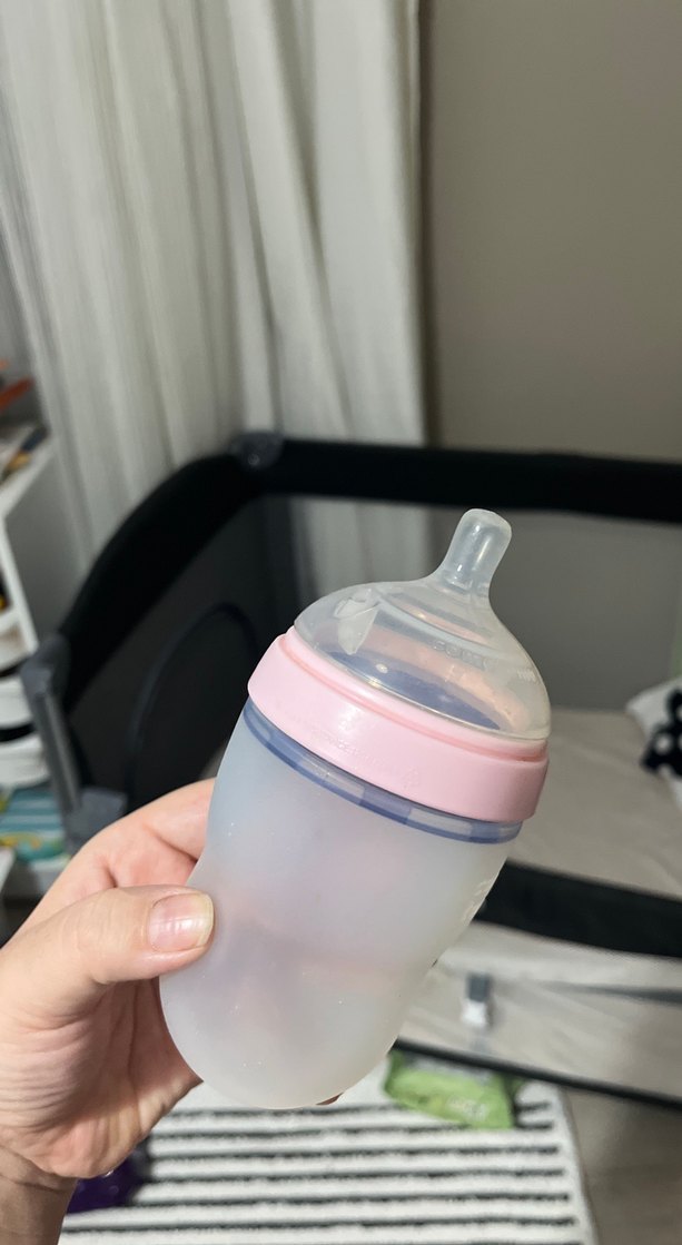 Comotomo Pembe Bebek Biberonu - Görsel 4