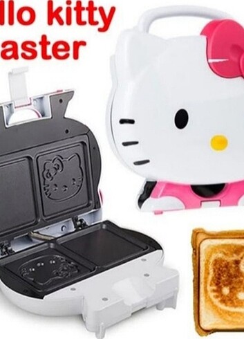 Hello kitty tost makinesi elektronik