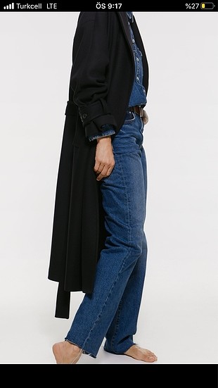 Zara yüksek bel mon jean