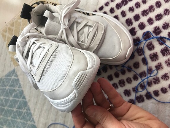 38 Beden beyaz Renk Zara spor ayakkabı