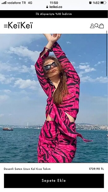 40 Beden Keikei üçlü takım