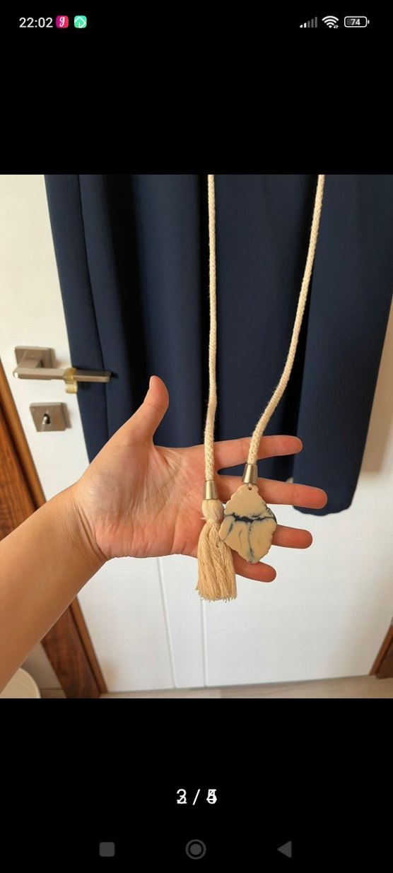 Lacivert Kemerli Kadın Kumaş etek - Görsel 4