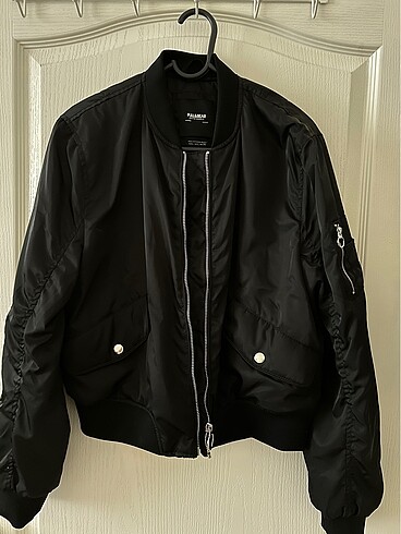 s Beden siyah Renk Bomber mont/ceket
