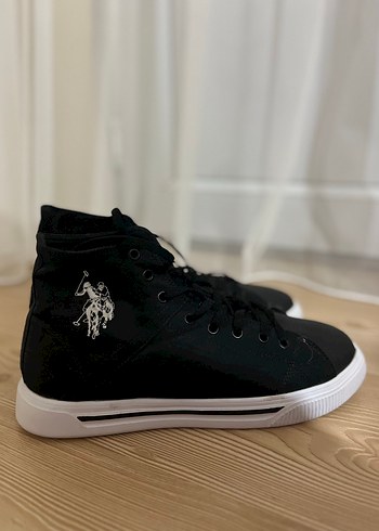 U.S Polo Assn. Siyah Bagcikli Sneaker