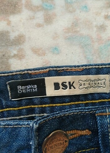 Bershka Mini kot Jean kısa etek