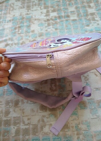 Beden Renk Anaokulu kız çocuk çantası my little pony lila