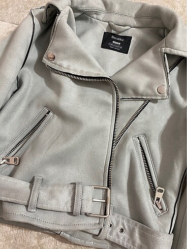 xs Beden Bershka Biker Ceket