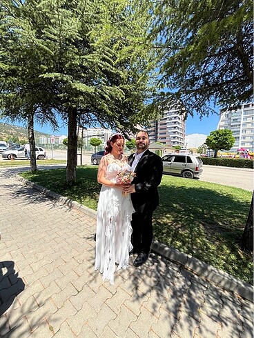 Diğer Beyaz Nikah Elbisesi