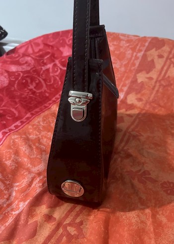 Kadın kahverengi Deri Kemerli Gotik Çanta - Görsel 3