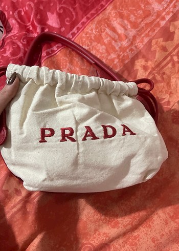 Kırmızı Deri Kadın Omuz Çantası - Görsel 7