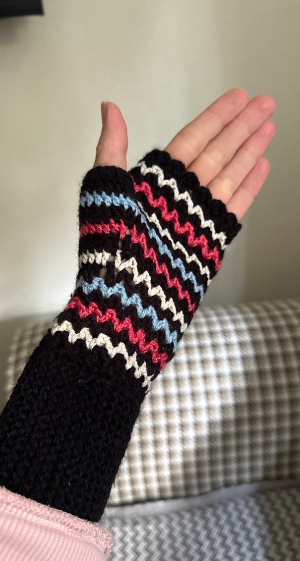 Kadın  Örgü Eldiven - Görsel 4