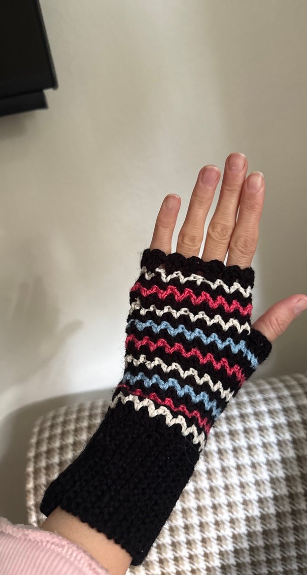 Kadın  Örgü Eldiven - Görsel 2