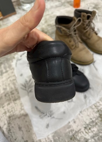 Siyah Bağcıklı Kadın Spor Ayakkabı - Görsel 4