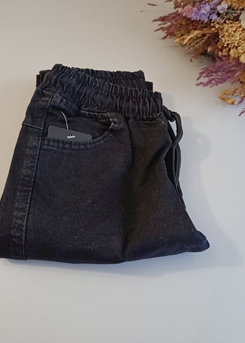 8 Yaş Beden Kargo Pantolon Siyah